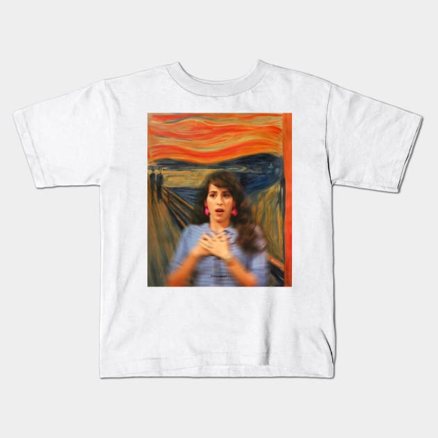 Janice Hosenstein Kids T-Shirt by Stupidart1
